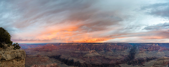 Sunrise in the Canyon