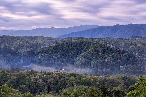 Dusk on the Parkway